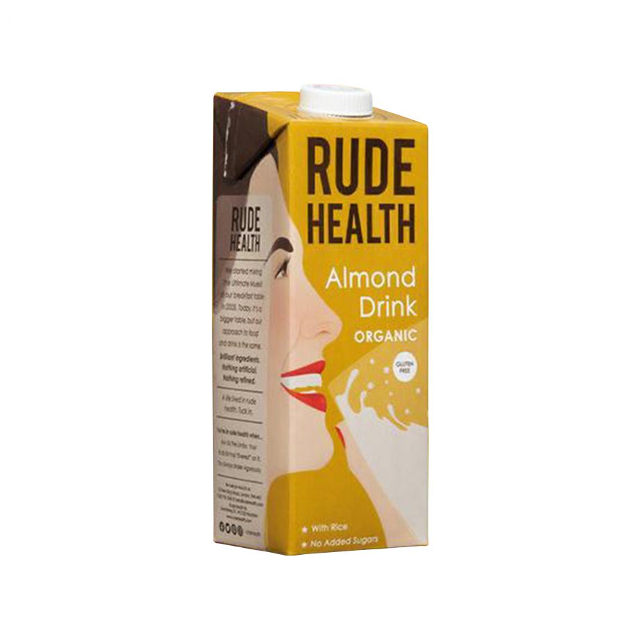 RUDE HEALTH  משקה חלב שקדים אורגני